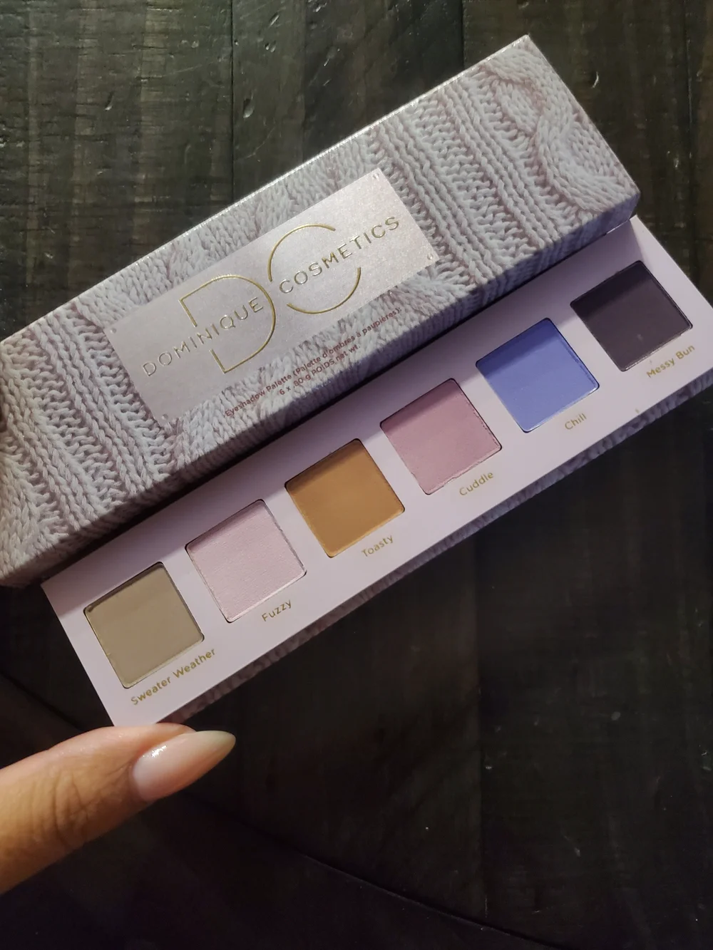 Dominique Cosmetics Lavender, Blue, Pink & Neutral Eyeshadow Palette